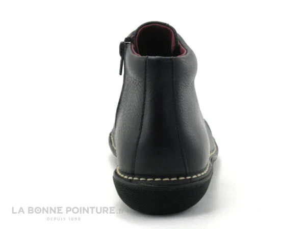 Bon marché 🧨 Femme Alce 👟 Shoes 8687 Noir – Chaussure Montante F – Lacet Elastique 👏 marque pas cher 5