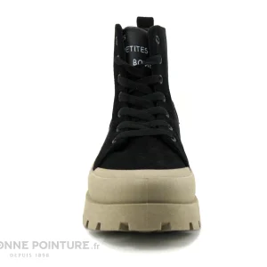 solde en ligne Meilleure vente 🤩 Les Ptites Bombes LPB Femme LPB Les Petites Bombes – Basket ENYA Noir – Chaussure Montante F 🎉 10