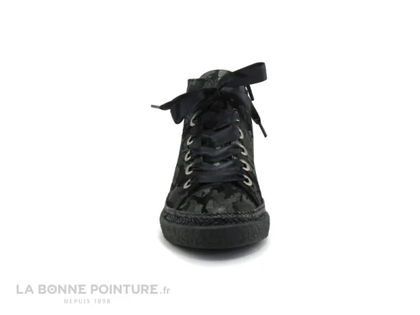 Meilleur prix 🥰 Femme Softwaves 7-01-46 Camouflage Black – Chaussure Montante 🎉 se précipiter pour acheter 3