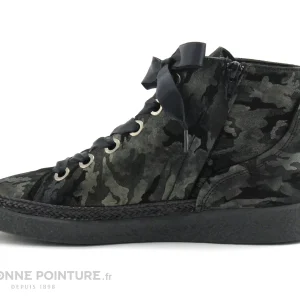 Meilleur prix 🥰 Femme Softwaves 7-01-46 Camouflage Black – Chaussure Montante 🎉 se précipiter pour acheter 13