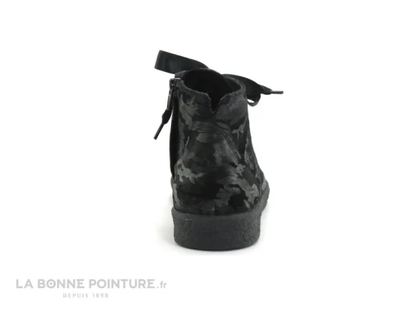 Meilleur prix 🥰 Femme Softwaves 7-01-46 Camouflage Black – Chaussure Montante 🎉 se précipiter pour acheter 5