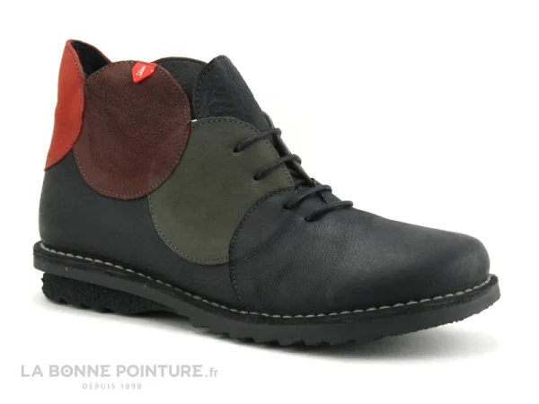 site pas cher Les meilleures critiques de 👏 Alce 👟 Shoes 7760 – Noir – Cercles Multi – Chaussure Montante Femme ✔️ 1