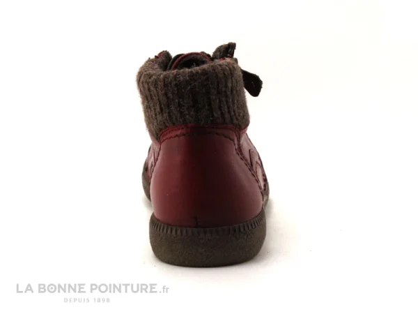 mode Bon marché 🌟 Femme Moran’s Fumay Rouge – Baskets Montante Chaude 💯 5