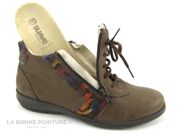 Vente flash ✨ Suave Oxford 6601TS Coyote Multi – Chaussure Montante Femme 🛒 De Qualité 6