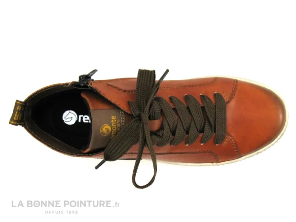 comparez les prix Promo 😀 Remonte D0771-38 Marron – Basket Montante Femme 😉 7