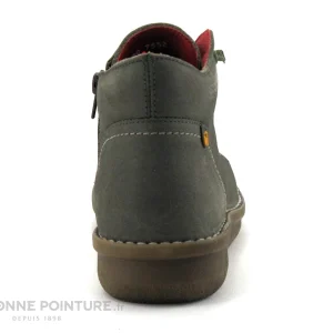 magasin pour Vente flash 🌟 Jungla 7552 Kaki – Chaussure Montante Femme Avec Elastique Et Zip ✔️ 15