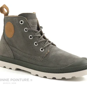 Coupon 👏 Femme Palladium LONDON Mp Mid W Major Brown Cuero – Chaussure Montante 💯 pas cher en ligne 17