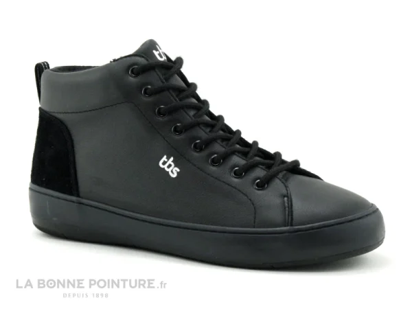 Nouveau 👍 TBS TORNADE A7004 – Noir – Chaussure Montante Femme Avec Lacet 🧨 magasins pas chers 1