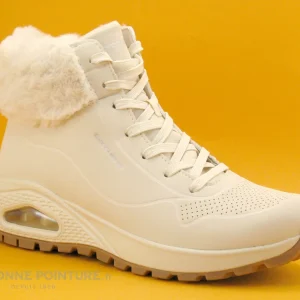 Budget 🛒 Skechers 167274 – Uno Rugged Fall Air – Nat – 🥾 Boots Beiges Femme 😍 Service Clients Dédié 17