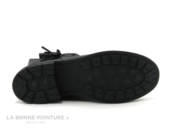 mode Coupon 😀 Junior BM Footwear 2161002 Black – Botte Fille Noire – Etoile Paillettes 🌟 6