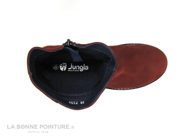 Boutique Coupon 😀 Jungla 7559 Reims Vino – Bottine Bordeaux Femme 😉 7