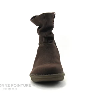 REMISE Meilleure affaire 👍 Jungla 7559 Cafe – 🥾 Boots Femme Cuir Marron 🧨 11