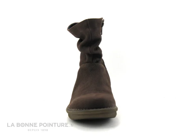 REMISE Meilleure affaire 👍 Jungla 7559 Cafe – 🥾 Boots Femme Cuir Marron 🧨 3