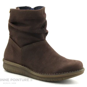 REMISE Meilleure affaire 👍 Jungla 7559 Cafe – 🥾 Boots Femme Cuir Marron 🧨 17