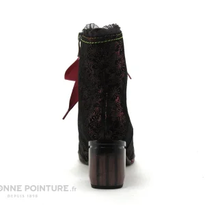 Nouvelle tendance Remise 🎉 Femme Laura Vita GOCALO 12 Wine – Bottine Bordeaux Et Noire 🎉 15