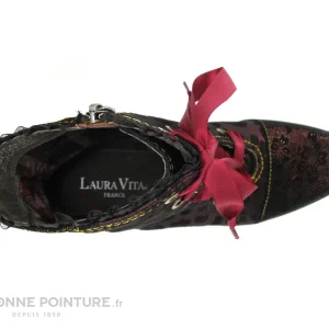 Nouvelle tendance Remise 🎉 Femme Laura Vita GOCALO 12 Wine – Bottine Bordeaux Et Noire 🎉 19