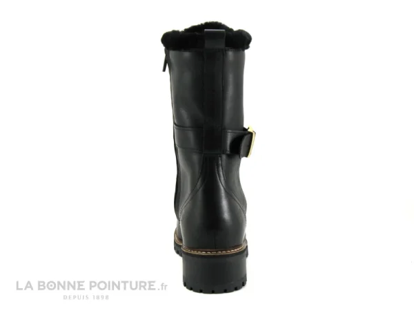 Nouveau Meilleure vente ❤️ Hooper ALICE Noir – Bottine A Lacet Femme Cuir Noir 😍 5