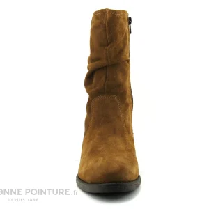 Meilleur prix 🎁 Tamaris 1-25480-29 Cognac – Botte Femme Mi-hauteur Marron Clair 🎉 destockage 11