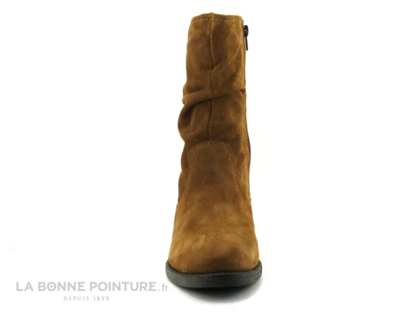 Meilleur prix 🎁 Tamaris 1-25480-29 Cognac – Botte Femme Mi-hauteur Marron Clair 🎉 destockage 3