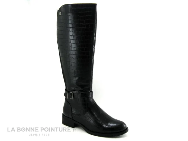 Bon marché 🌟 Les Ptites Bombes LPB LPB ARINA Noir Croco – Botte Femme CH04BT009 😍 livraison la plus rapide 1