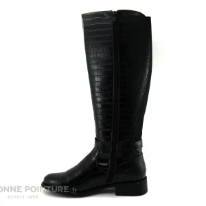 Bon marché 🌟 Les Ptites Bombes LPB LPB ARINA Noir Croco – Botte Femme CH04BT009 😍 livraison la plus rapide 13