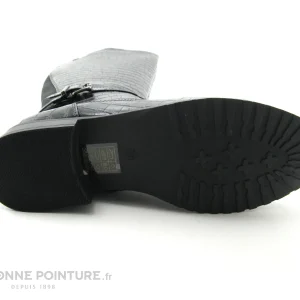 Bon marché 🌟 Les Ptites Bombes LPB LPB ARINA Noir Croco – Botte Femme CH04BT009 😍 livraison la plus rapide 21