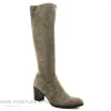 Nouveau 🌟 Dorking D7890 THAIS – Stretch Taupe – Botte Femme Talon Haut 🌟 De Qualité 25