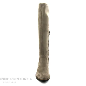 Nouveau 🌟 Dorking D7890 THAIS – Stretch Taupe – Botte Femme Talon Haut 🌟 De Qualité 11