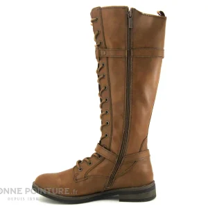 Meilleure affaire 👍 Tamaris 1-25532-29 Cognac – Botte A Lacet Femme Marron 🔥 soldes de Noël 13