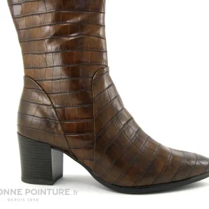 Le moins cher 🛒 Marco Tozzi 2-25509-27 – Chestnut Croco – Botte Femme Talon Haut 🎉 Retour Facile et Gratuit 15