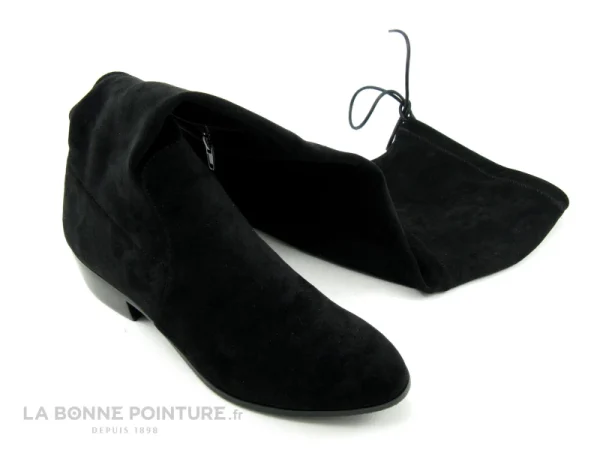 exclusivement disponibles Grosses soldes 🎁 Femme The Divine Factory QL4553 Noir – Botte Cuissarde Noire 🌟 3