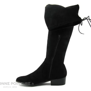 exclusivement disponibles Grosses soldes 🎁 Femme The Divine Factory QL4553 Noir – Botte Cuissarde Noire 🌟 11