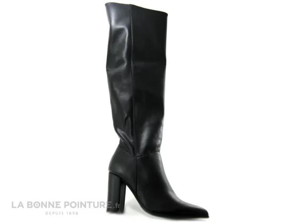 Meilleure affaire 😀 Les Ptites Bombes LPB Femme LPB APRILE Noir – Botte Cuissarde – Talon Haut 🔔 boutique en ligne 1