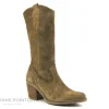 Top 10 😍 Patricia Miller 5140 Sade Taupe – Botte Western Femme Nubuck 💯 magasin solde 23