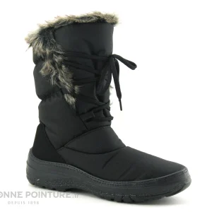 Coupon ⌛ Feel’In Botte Neige Femme FYLIS Noir Avec Fourrure 😍 magasin pour 17