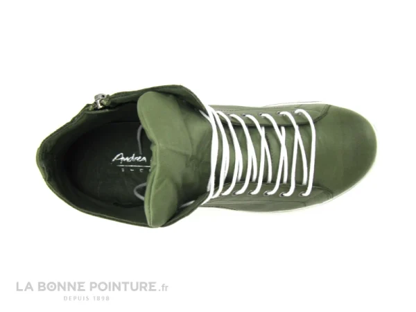 Offres 💯 Femme Andrea Conti 0341500 Olive – Basket Montante Kaki 🧨 à prix imbattables 7