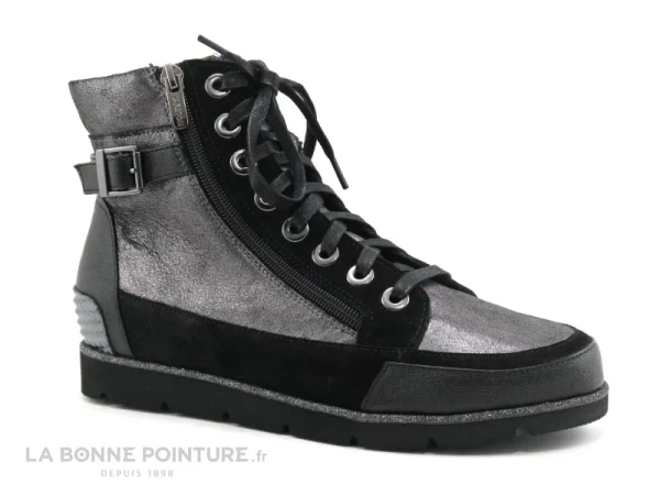 Meilleure vente ❤️ Femme Karston COTINE Plomb – 50 343 836 – Chaussure Montante 🤩 Protections acheteurs 1