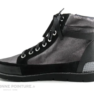 Meilleure vente ❤️ Femme Karston COTINE Plomb – 50 343 836 – Chaussure Montante 🤩 Protections acheteurs 13