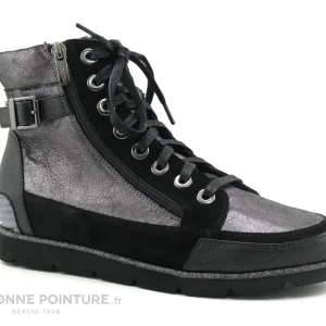 Meilleure vente ❤️ Femme Karston COTINE Plomb – 50 343 836 – Chaussure Montante 🤩 Protections acheteurs 17