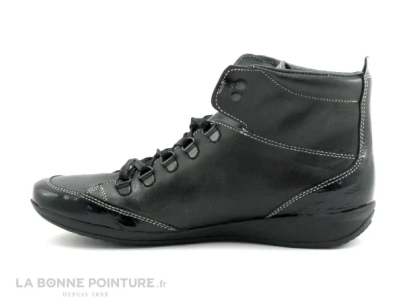 magasin pas cher Remise 🥰 Femme Andium 652 7450 Carbone – Noir – Chaussure Montante 😉 4