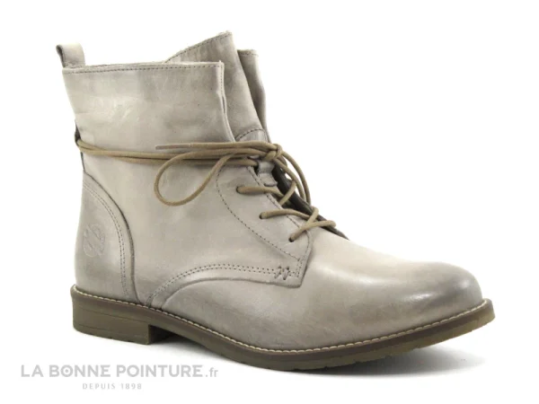 marques de renommée Nouveau 🎁 Femme Com Un Point Adbalca Beige 🥾 Boots Lacet WH-042H07 👍 1