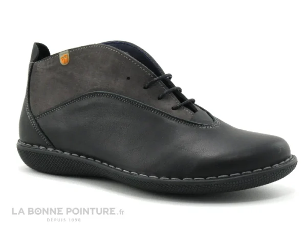 Meilleure affaire 🤩 Femme Jungla 6063 Noir Gris – Chaussure Montante 😀 des prix incroyables 1