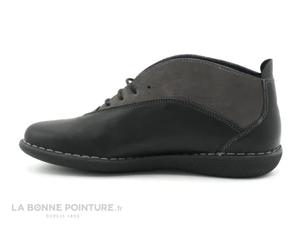 Meilleure affaire 🤩 Femme Jungla 6063 Noir Gris – Chaussure Montante 😀 des prix incroyables 4