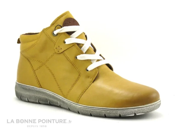 meilleure qualité Bon marché 👏 Jana 8-25233-25 Safran – Chaussure Montante Femme Jaune 🧨 1