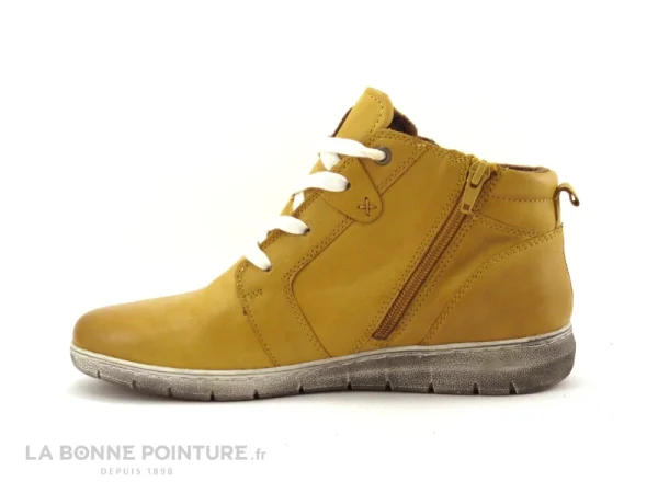 meilleure qualité Bon marché 👏 Jana 8-25233-25 Safran – Chaussure Montante Femme Jaune 🧨 4