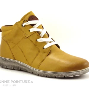 meilleure qualité Bon marché 👏 Jana 8-25233-25 Safran – Chaussure Montante Femme Jaune 🧨 17