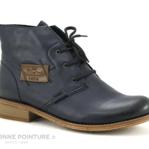 vente en ligne pas cher Meilleure vente 🧨 Rieker 72740-14 Bleu – Chaussure Montante Femme ✔️ 17