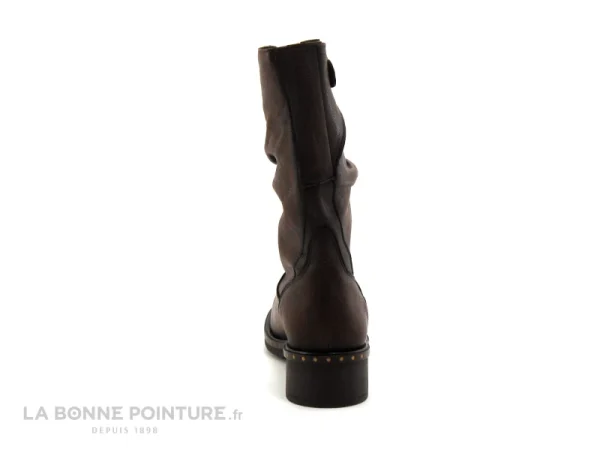 marques de renommée Top 10 🤩 Femme Les Petroleuses Arlete 05 Moka – Bottine Marron 🥰 5