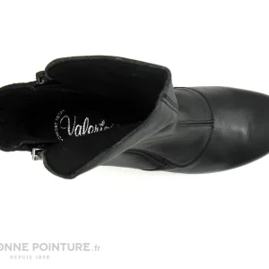 Prestation Et Rapide Offres 🌟 Valeria’s Valerias 5558 Noir – Bottine Femme Semelle Compensee ✔️ 19