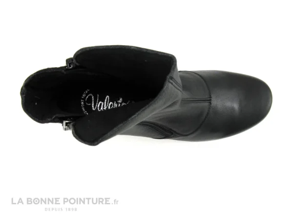 Prestation Et Rapide Offres 🌟 Valeria’s Valerias 5558 Noir – Bottine Femme Semelle Compensee ✔️ 7